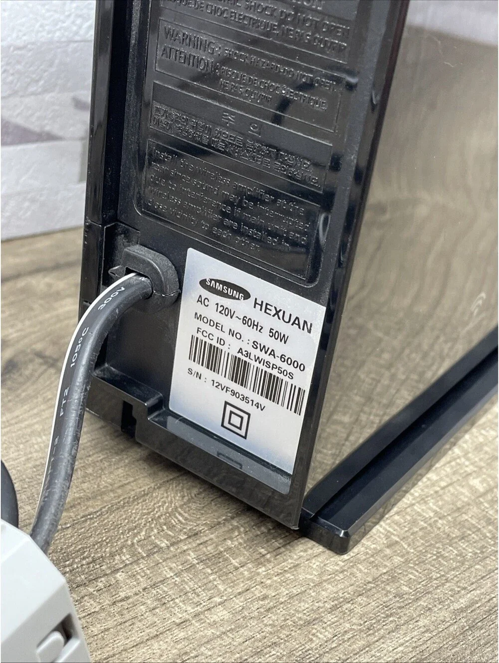 Samsung SWA-6000 Surround Sound Receiver With Power Cord
